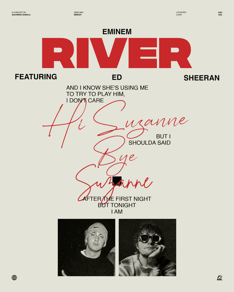 River — graphic art by Aachman Shukla