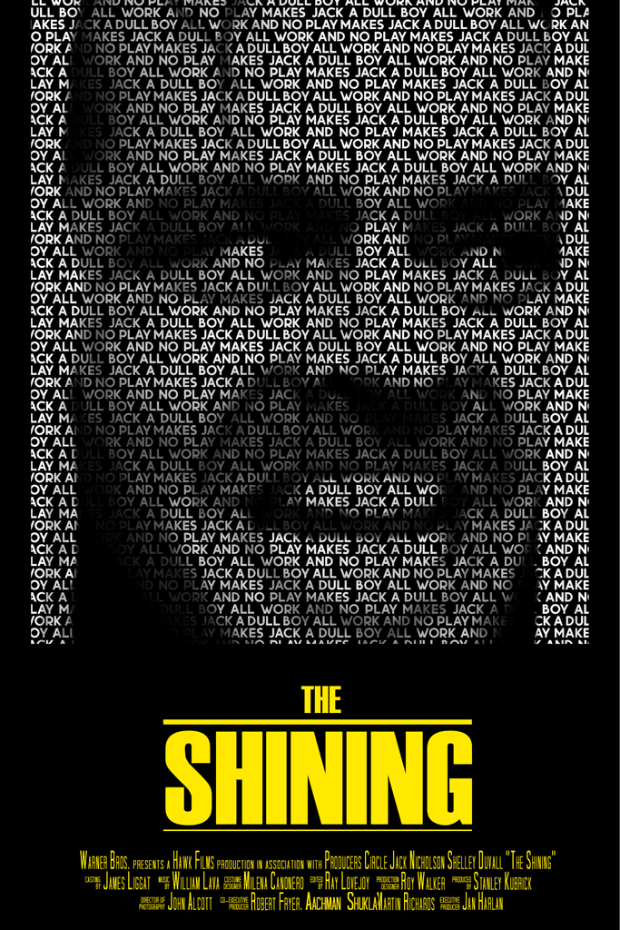 The shining — graphic art by Aachman Shukla